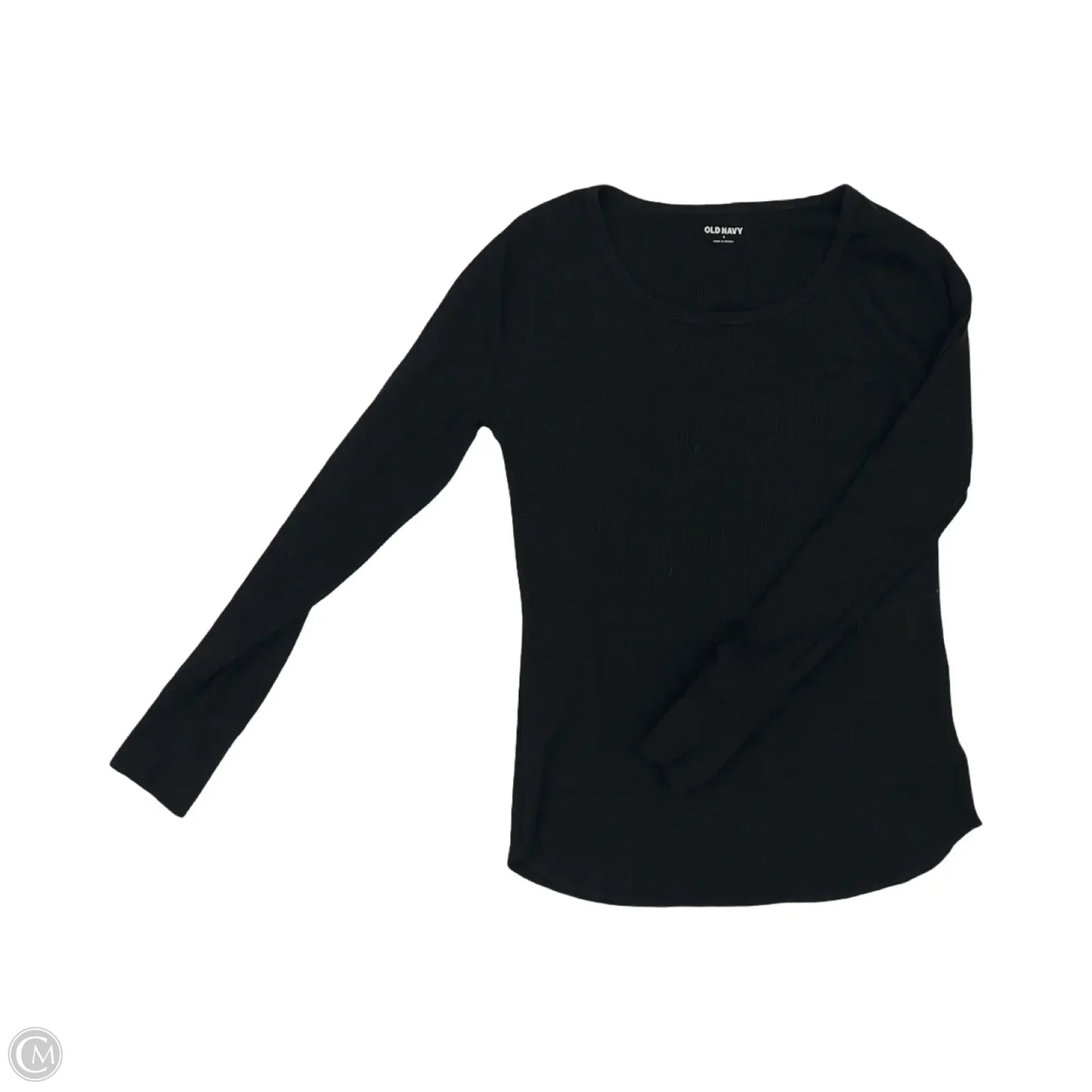 Top Long Sleeve By Old Navy In Black, Size: S