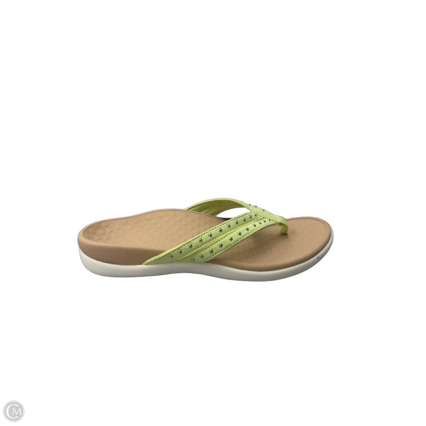 Sandals Flip Flops By Vionic In Green, Size: 6