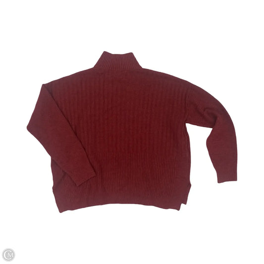 Sweater By Time And Tru In Red, Size: L