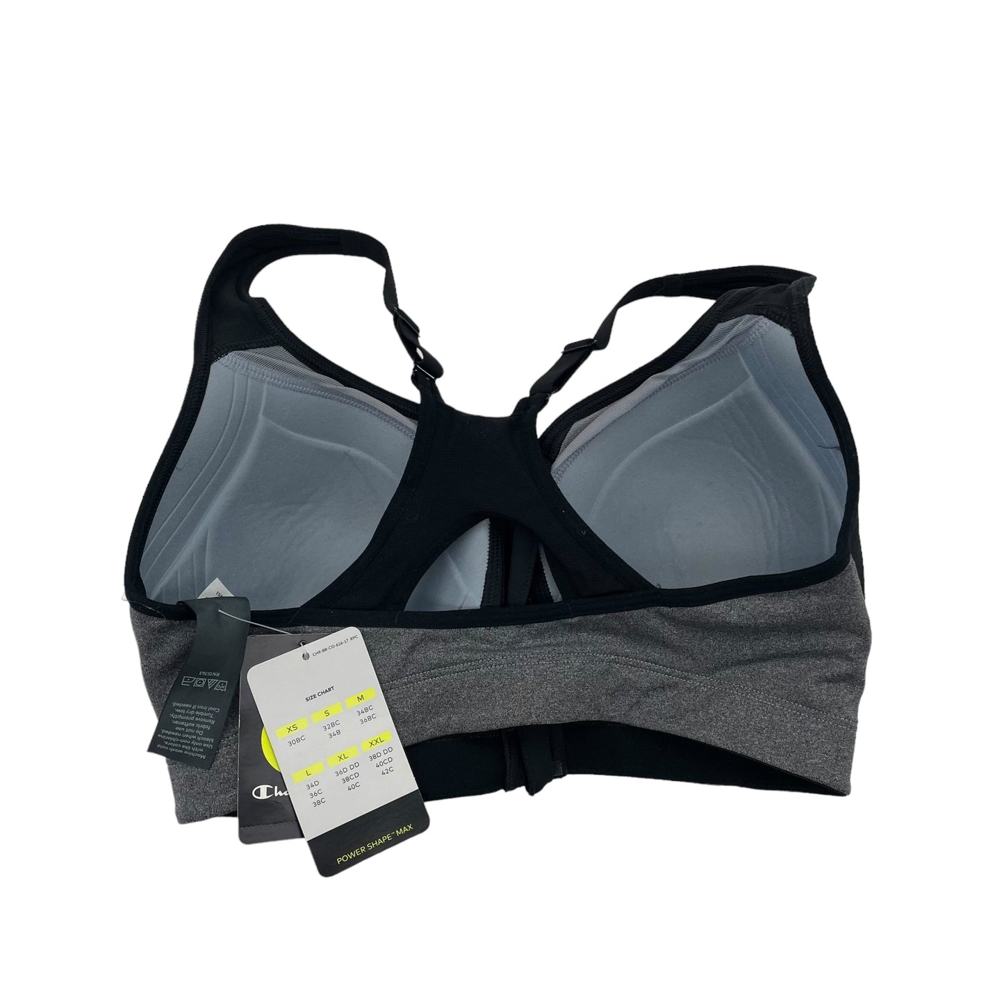 Grey Athletic Bra Champion, Size 34