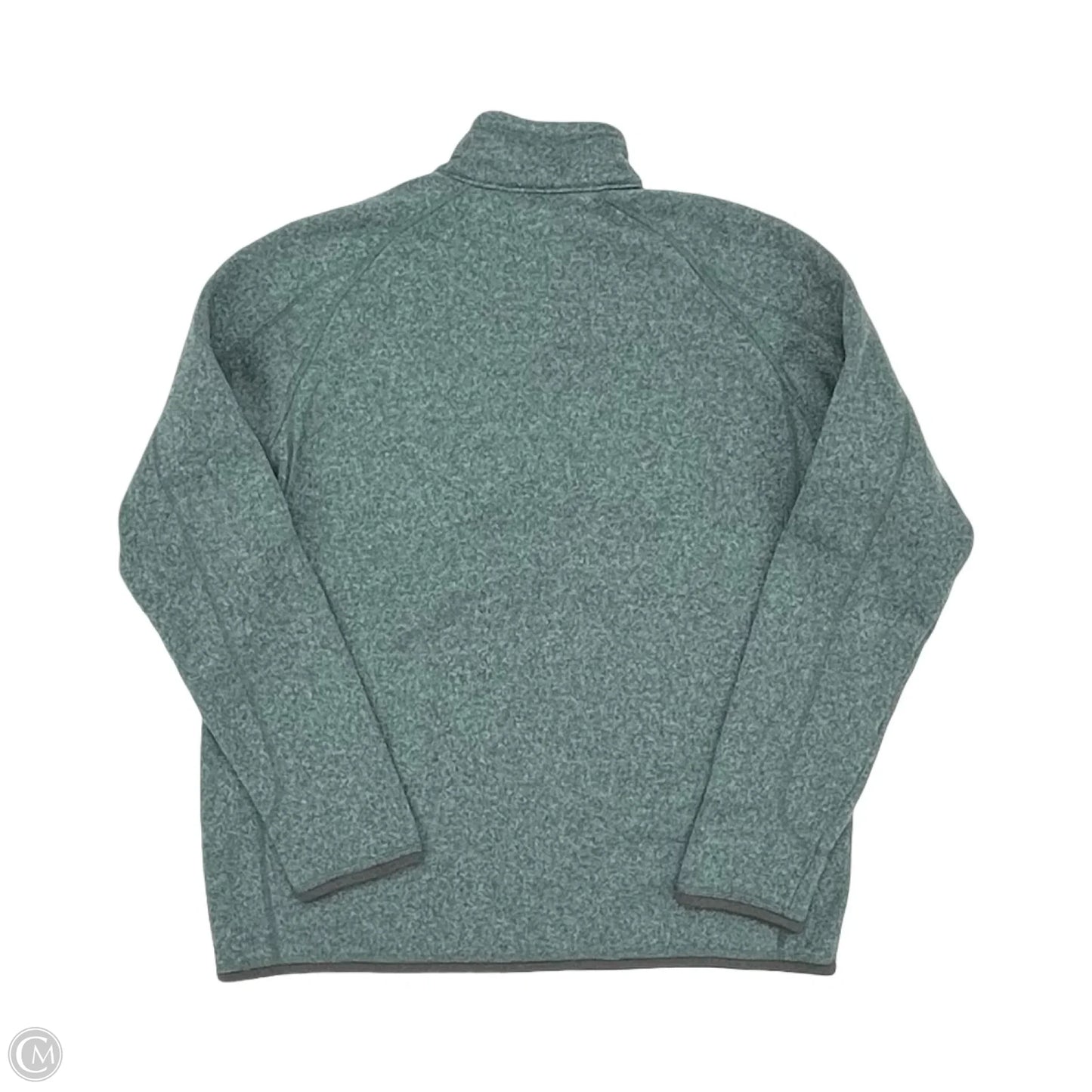 Athletic Sweatshirt Collar By Patagonia In Teal, Size: L