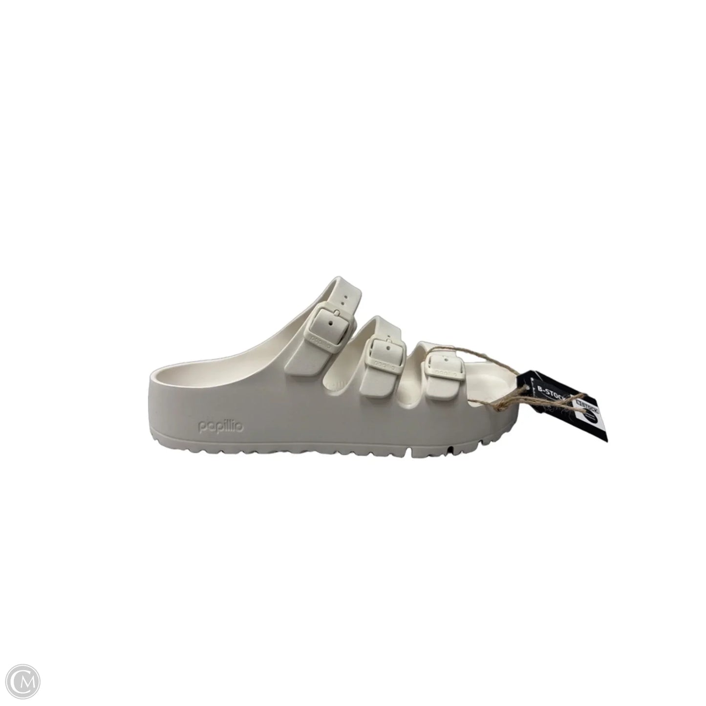 Sandals Heels Platform By Papillio In Cream, Size: 10