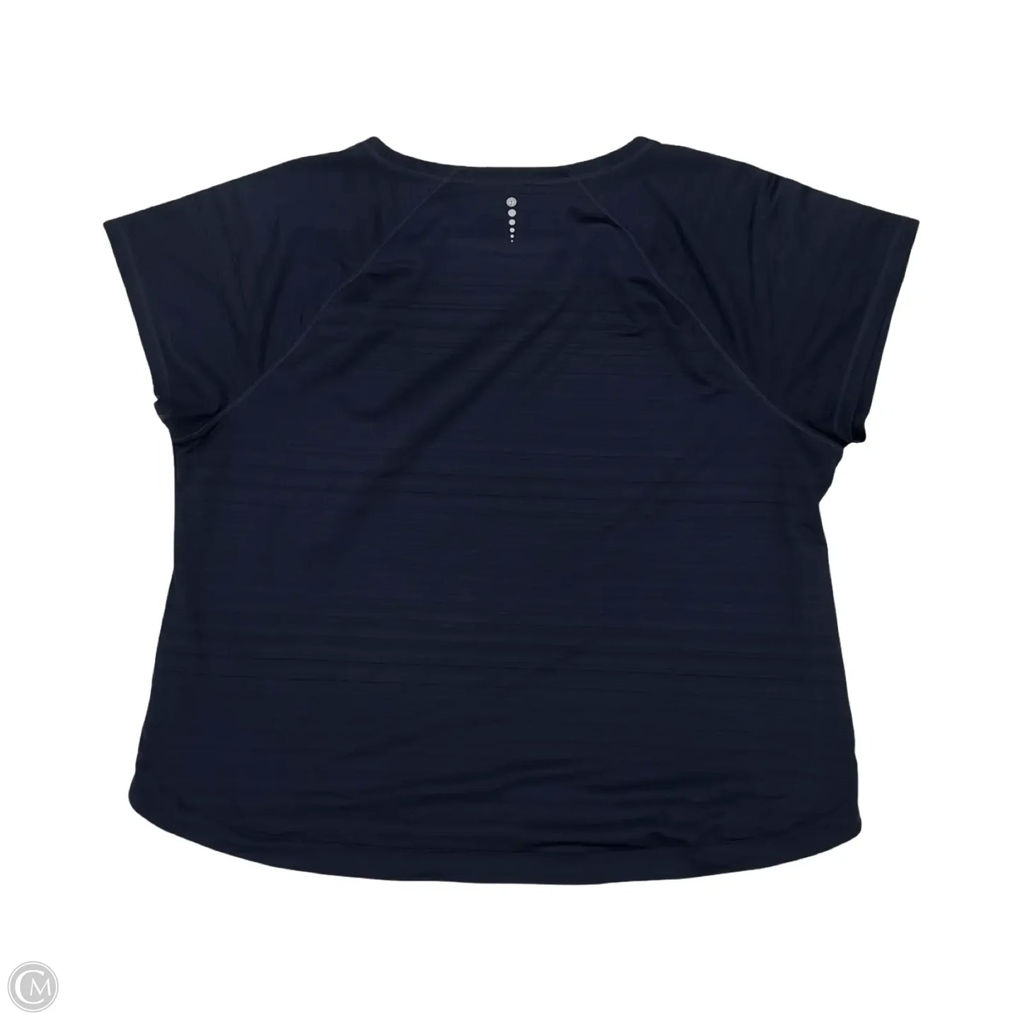 Athletic Top Short Sleeve By Talbots In Navy, Size: 3x