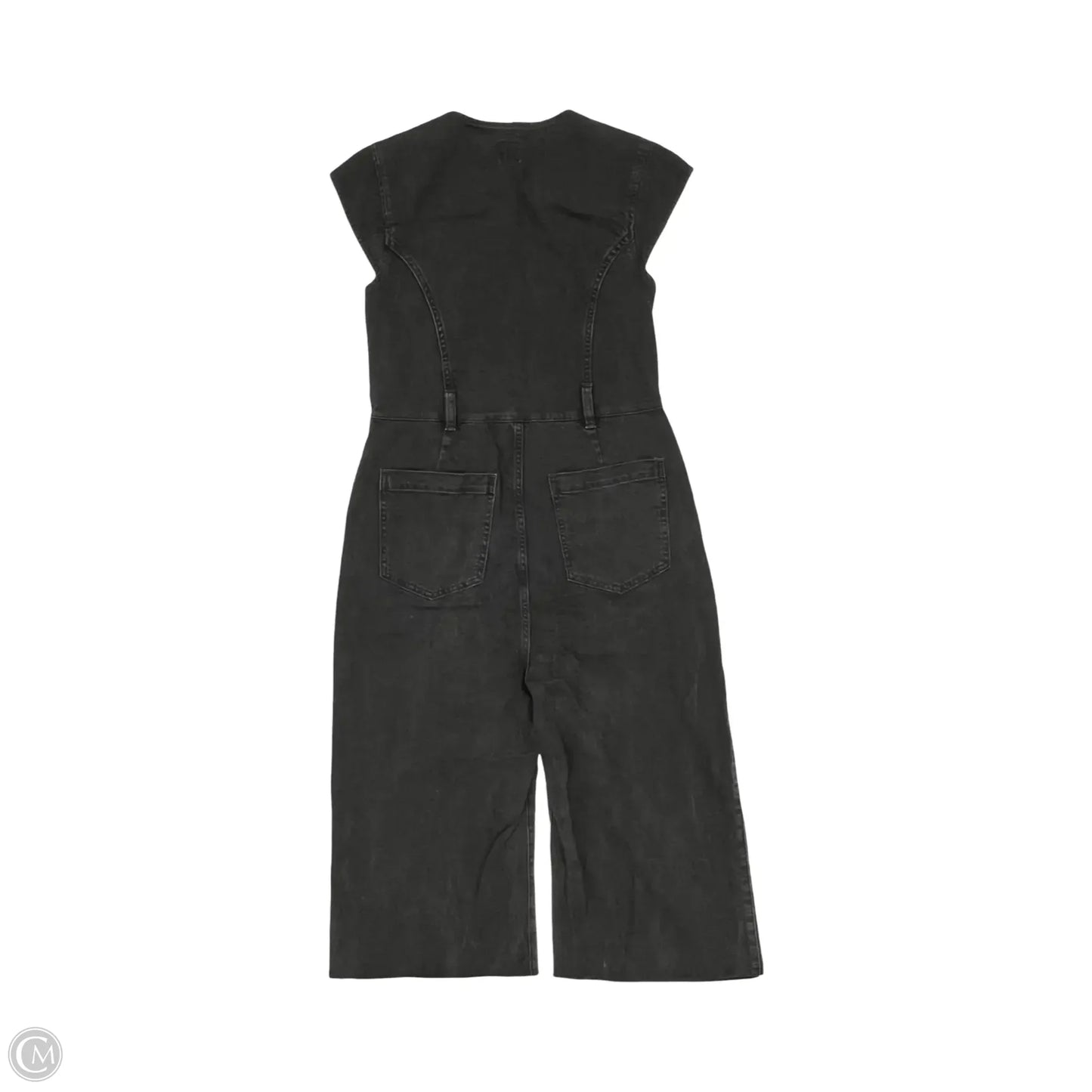 Jumpsuit By Gap In Black Denim, Size: 10