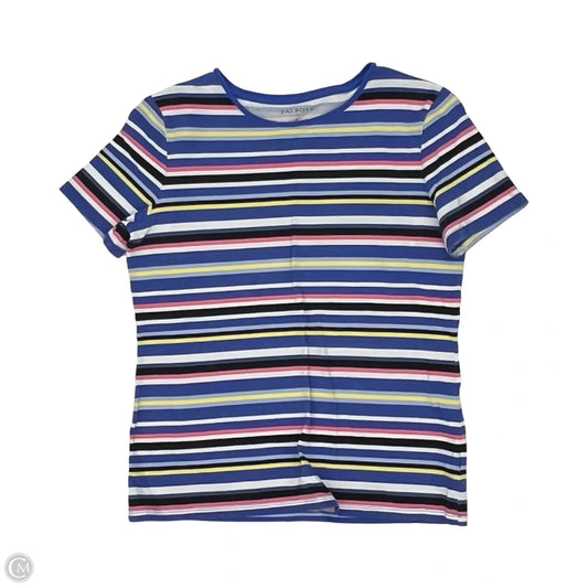 Top Short Sleeve By Talbots In Multi-colored, Size: S