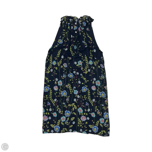 Dress Party Short By Tahari In Blue & Green, Size: 4p