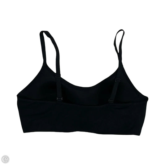 Athletic Bra By Izod In Black, Size: L