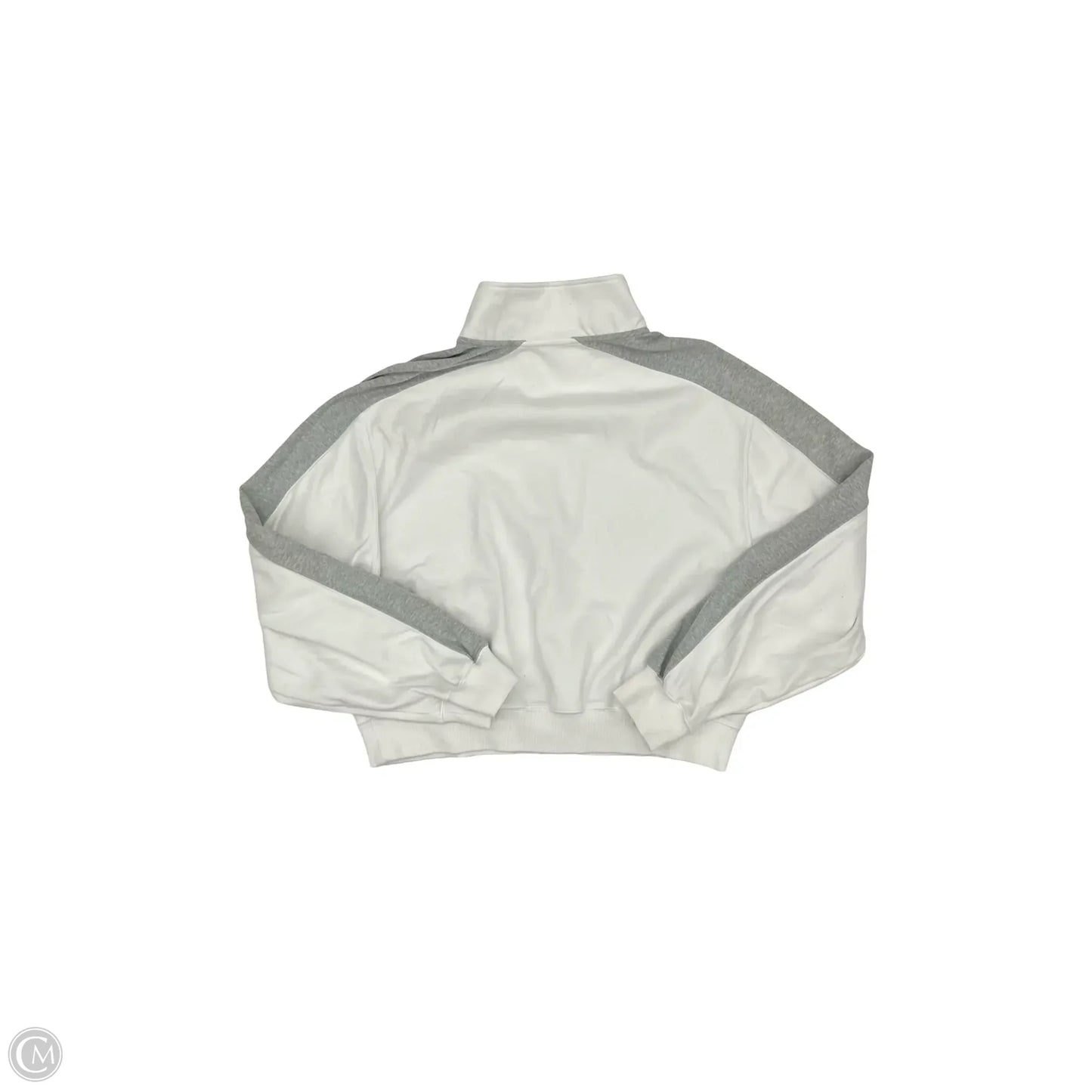 Athletic Sweatshirt Collar By Clothes Mentor In White, Size: Xl