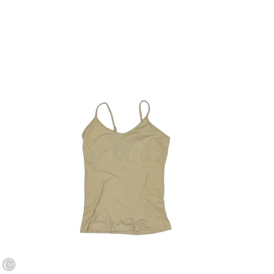 Tank Top By Clothes Mentor In Tan, Size: 3x