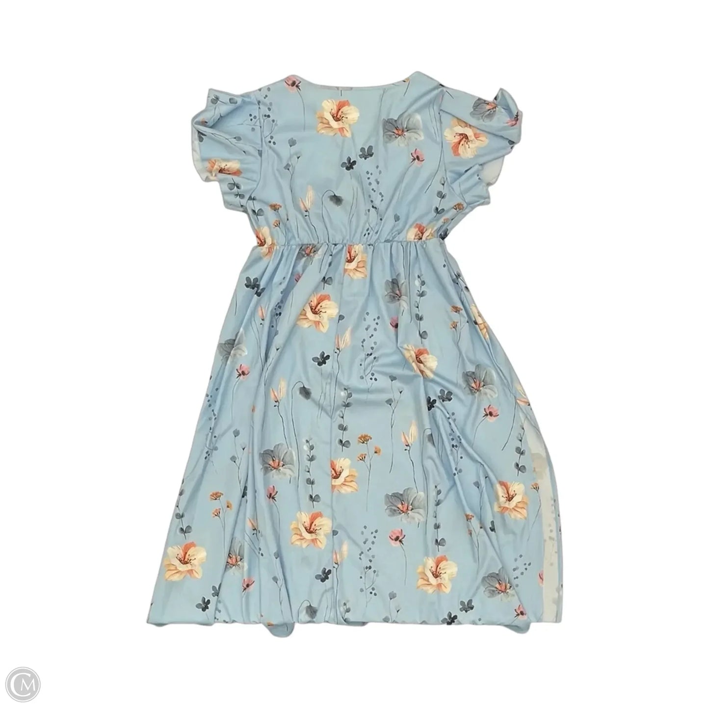 Dress Party Long By Shein In Blue, Size: 2x