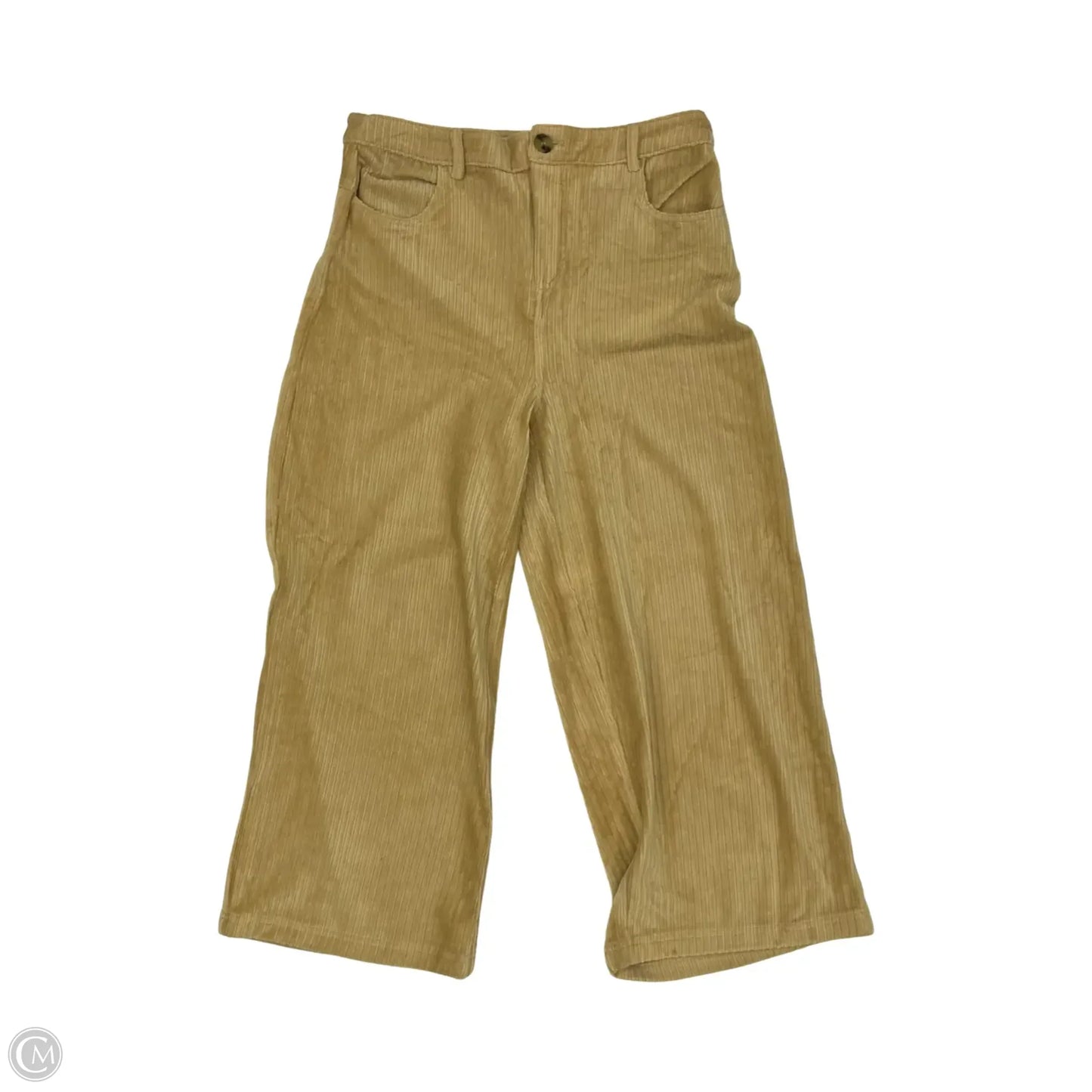 Pants Corduroy By Double Zero In Tan, Size: L