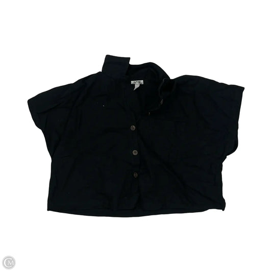 Top Short Sleeve By Future Collective In Black, Size: Xxl