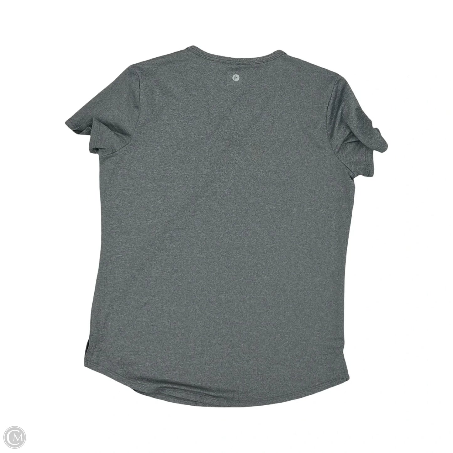 Athletic Top Short Sleeve By 90 Degrees By Reflex In Grey, Size: S