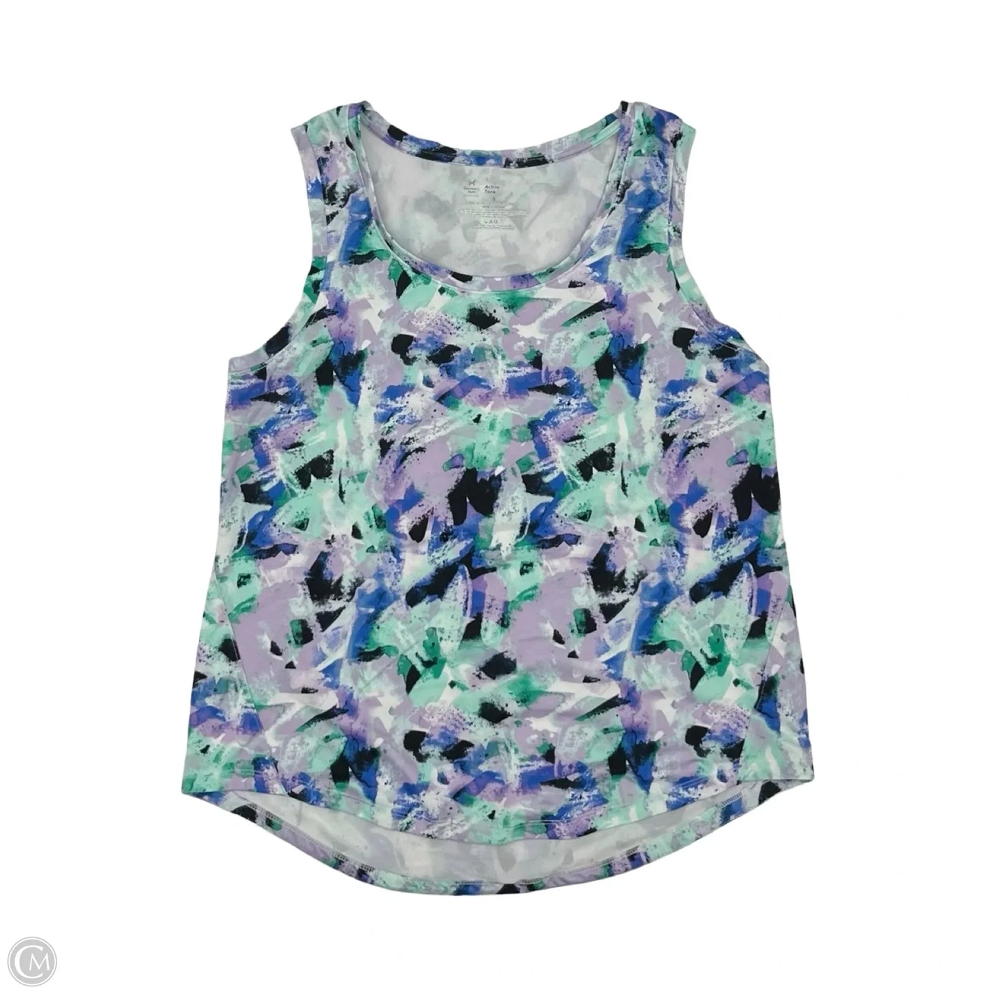 Athletic Tank Top By Members Mark In Blue & Purple, Size: S