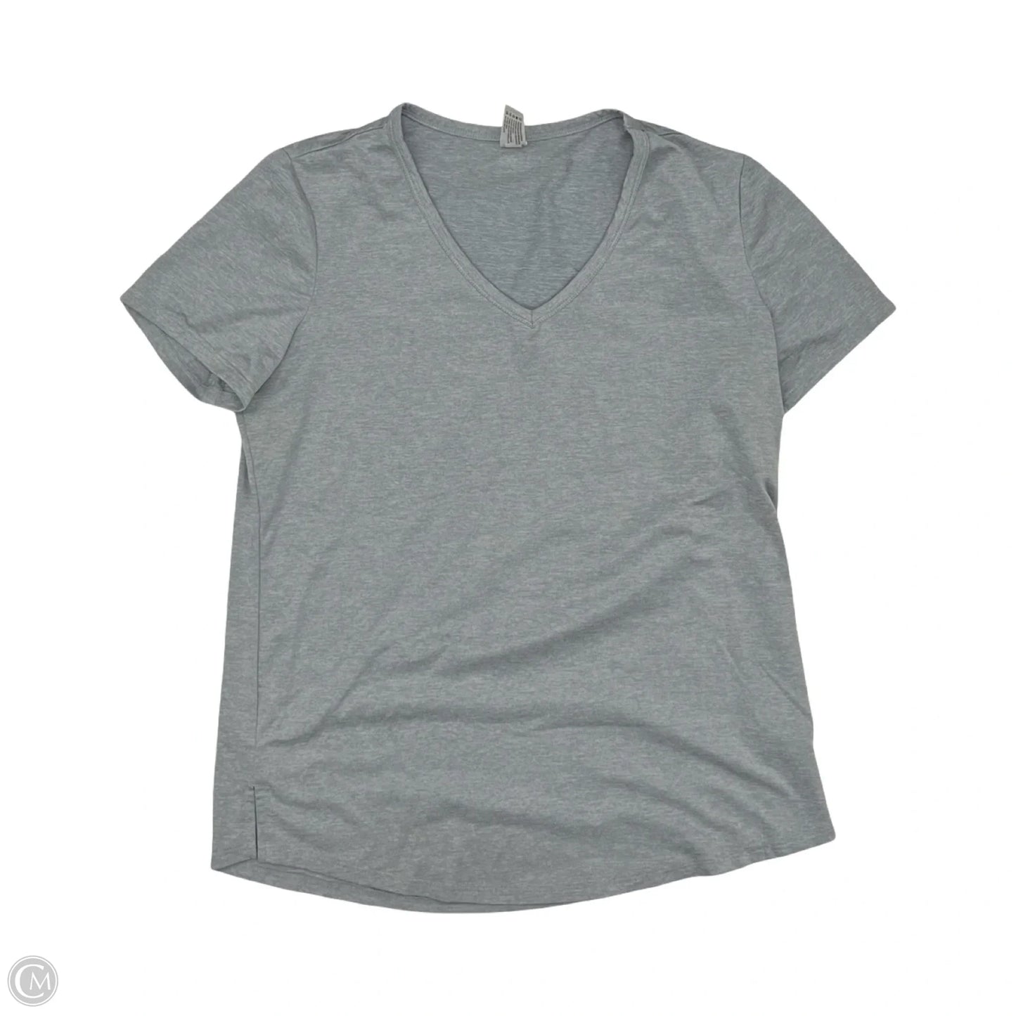 Athletic Top Short Sleeve By 90 Degrees By Reflex In Grey, Size: S