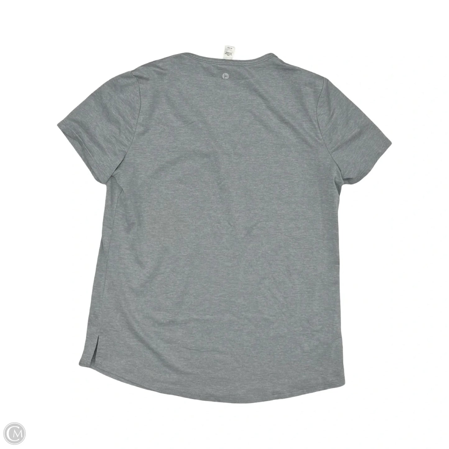 Athletic Top Short Sleeve By 90 Degrees By Reflex In Grey, Size: S
