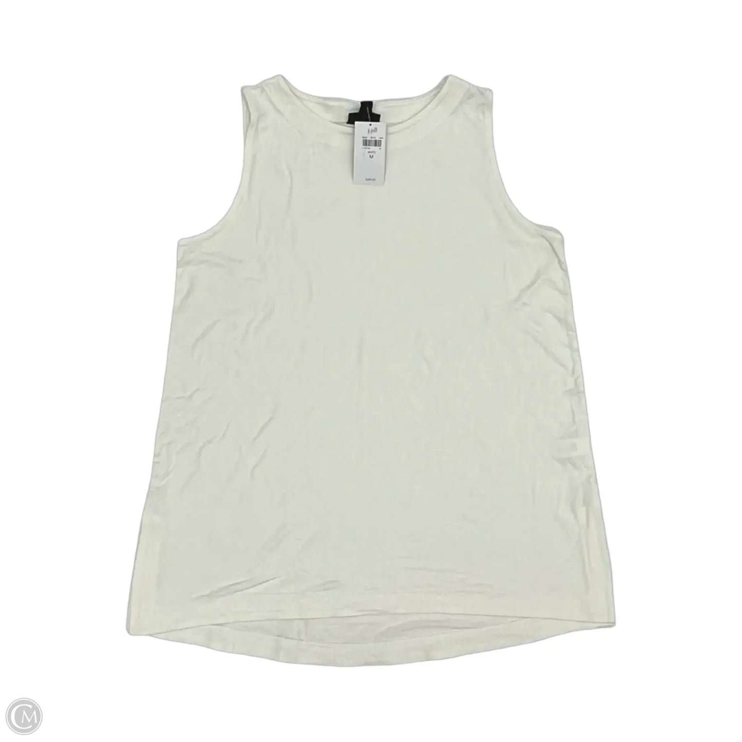 Blouse Sleeveless By J. Jill In Cream, Size: M