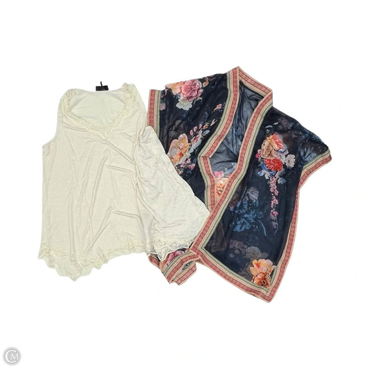 Kimono By Lane Bryant In Navy, Size: 2x