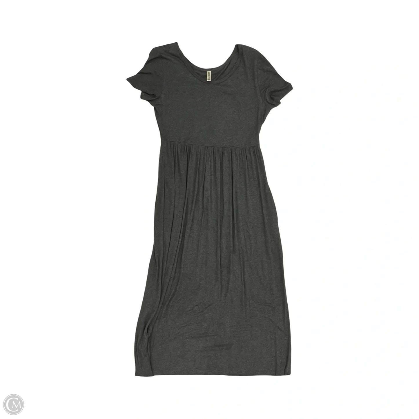 Dress Casual Maxi By Clothes Mentor In Grey, Size: M