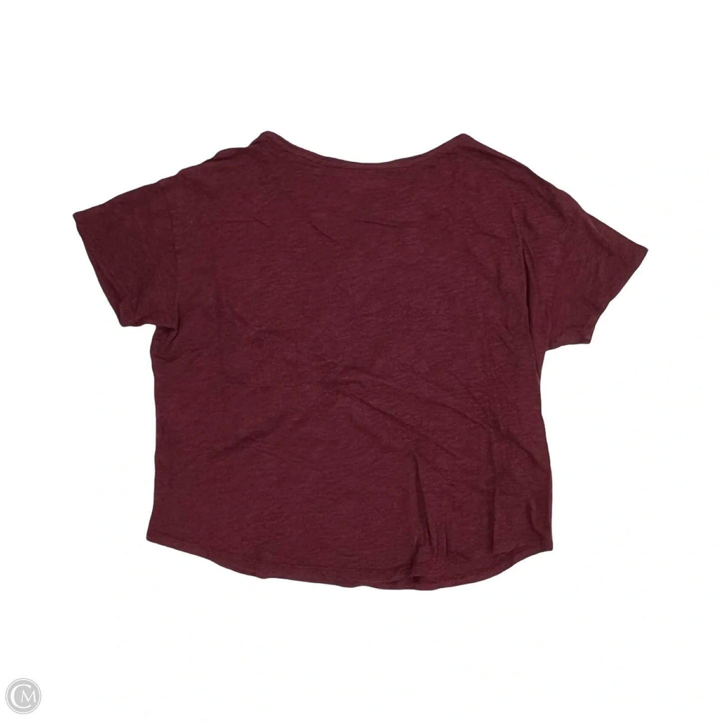 Top Short Sleeve By Old Navy In Red, Size: L