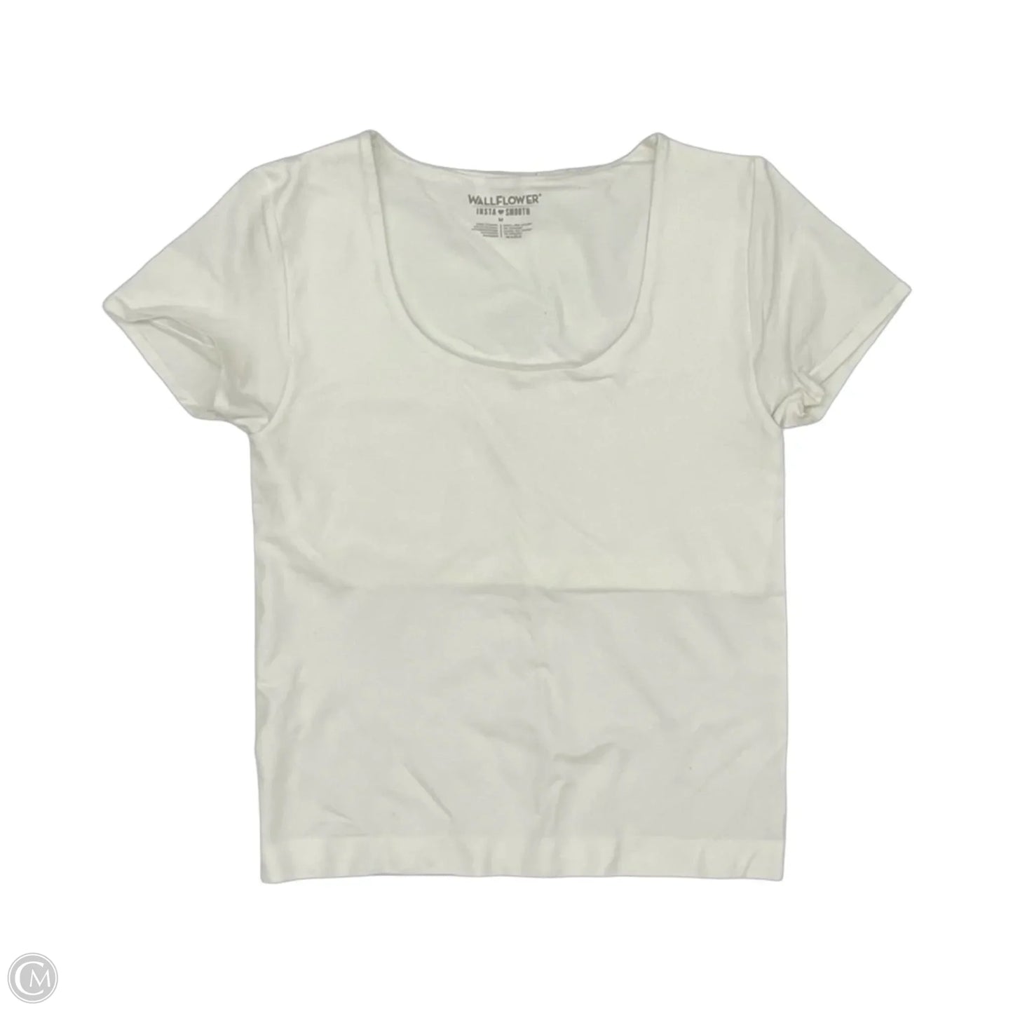 Top Short Sleeve By Wallflower In White, Size: M