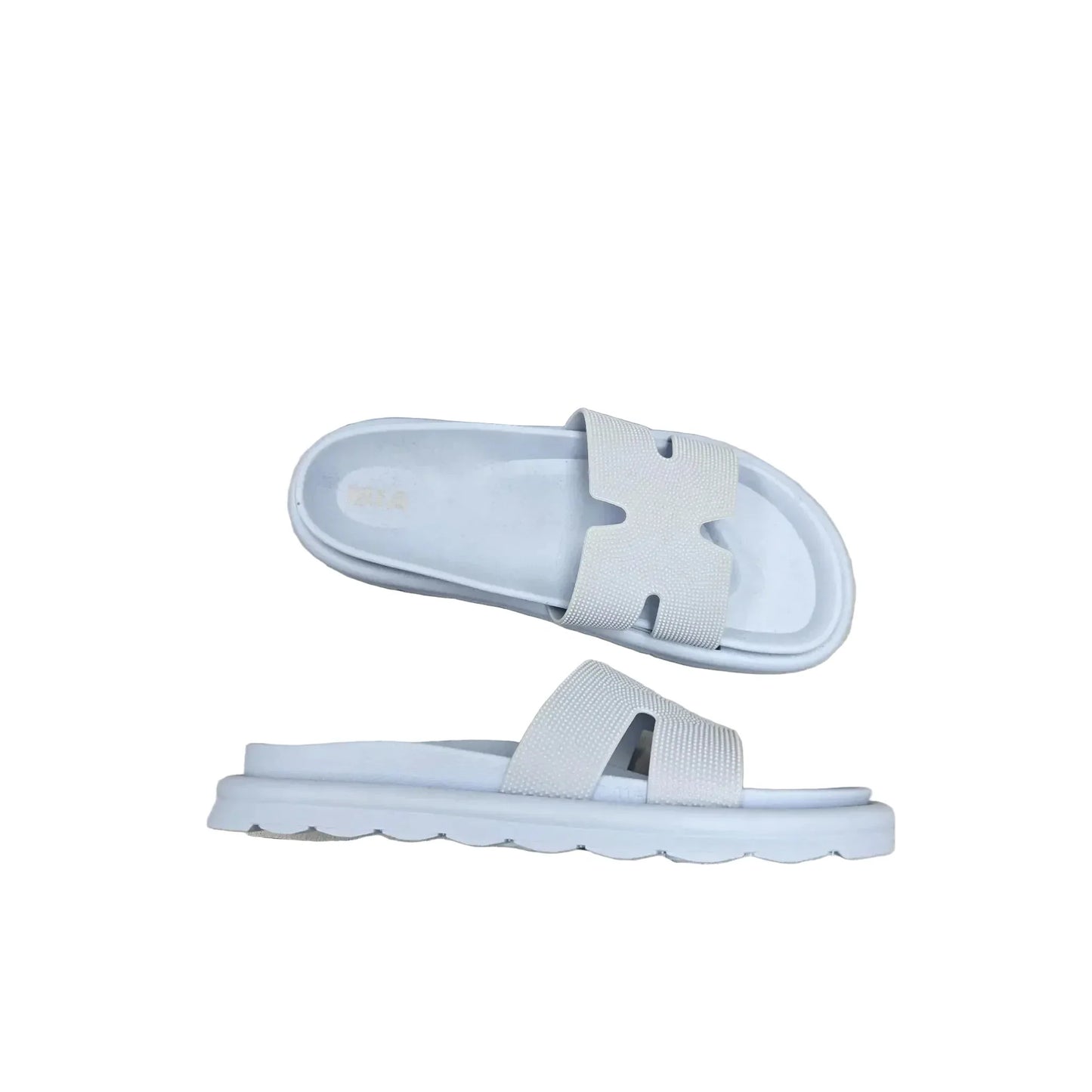 Sandals Flats By Mia In Blue, Size: 11