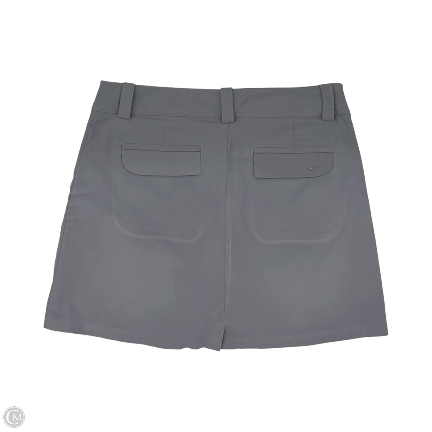 Athletic Skort By Nike In Grey, Size: S