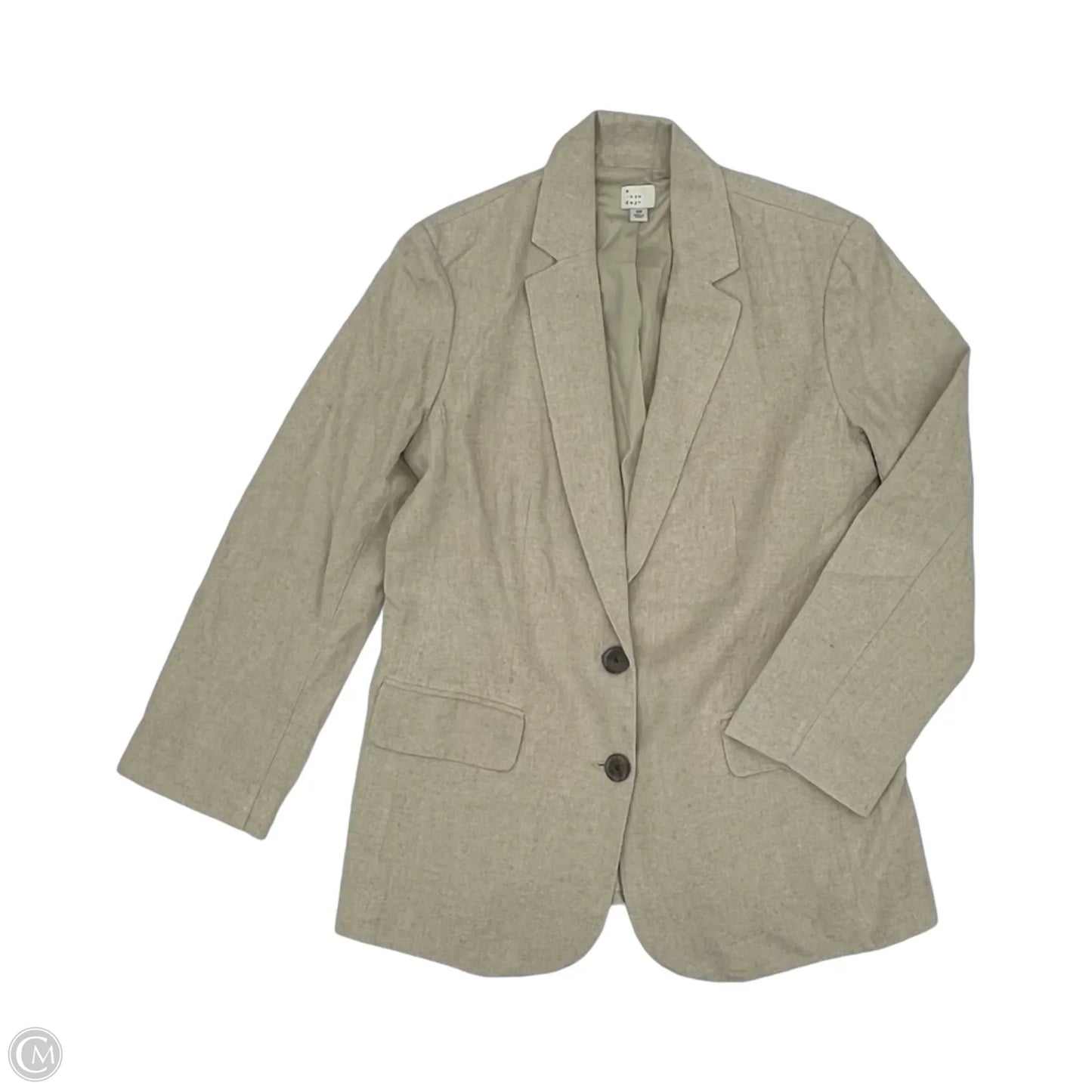 Blazer By A New Day In Tan, Size: Xs