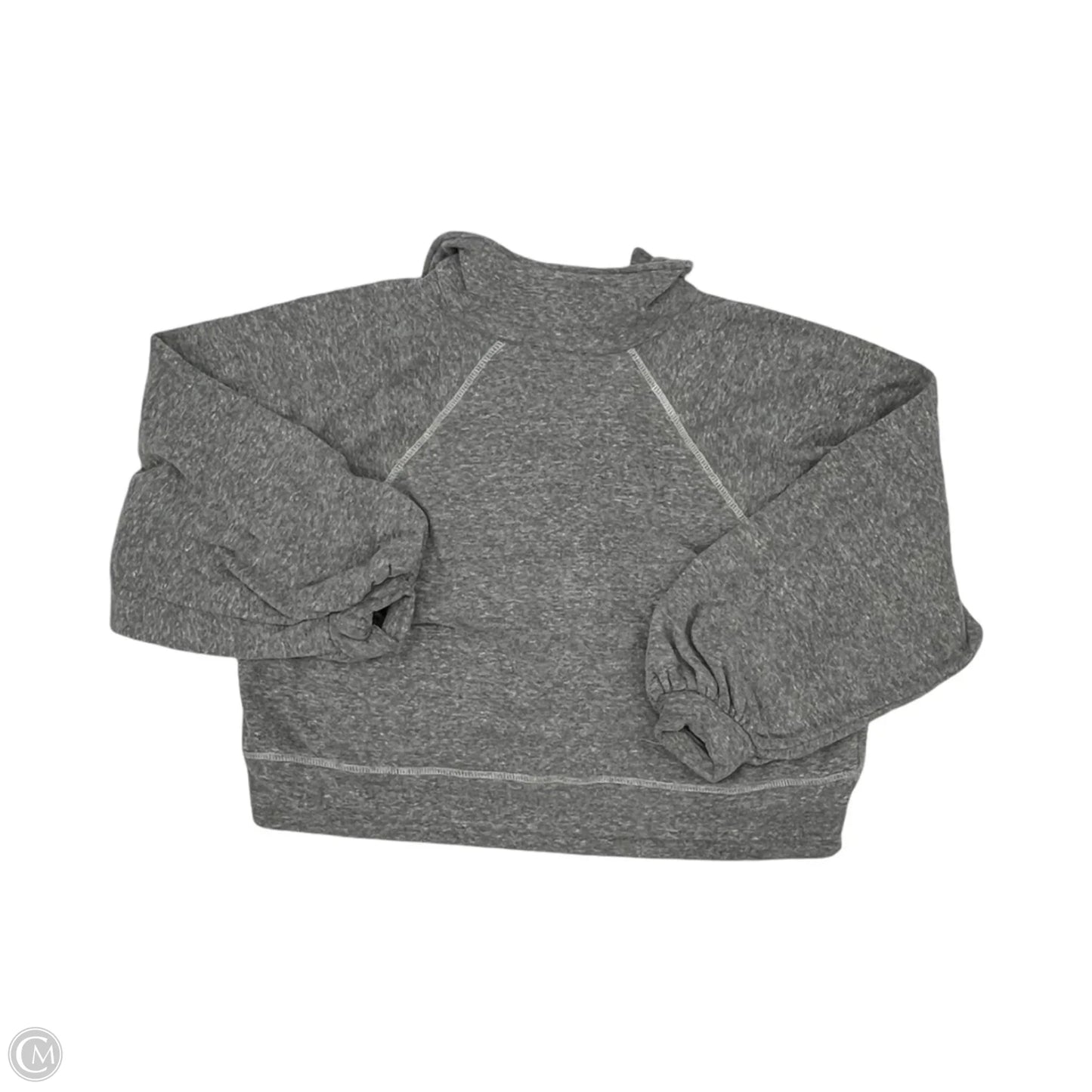 Sweatshirt Collar By By Together In Grey, Size: S
