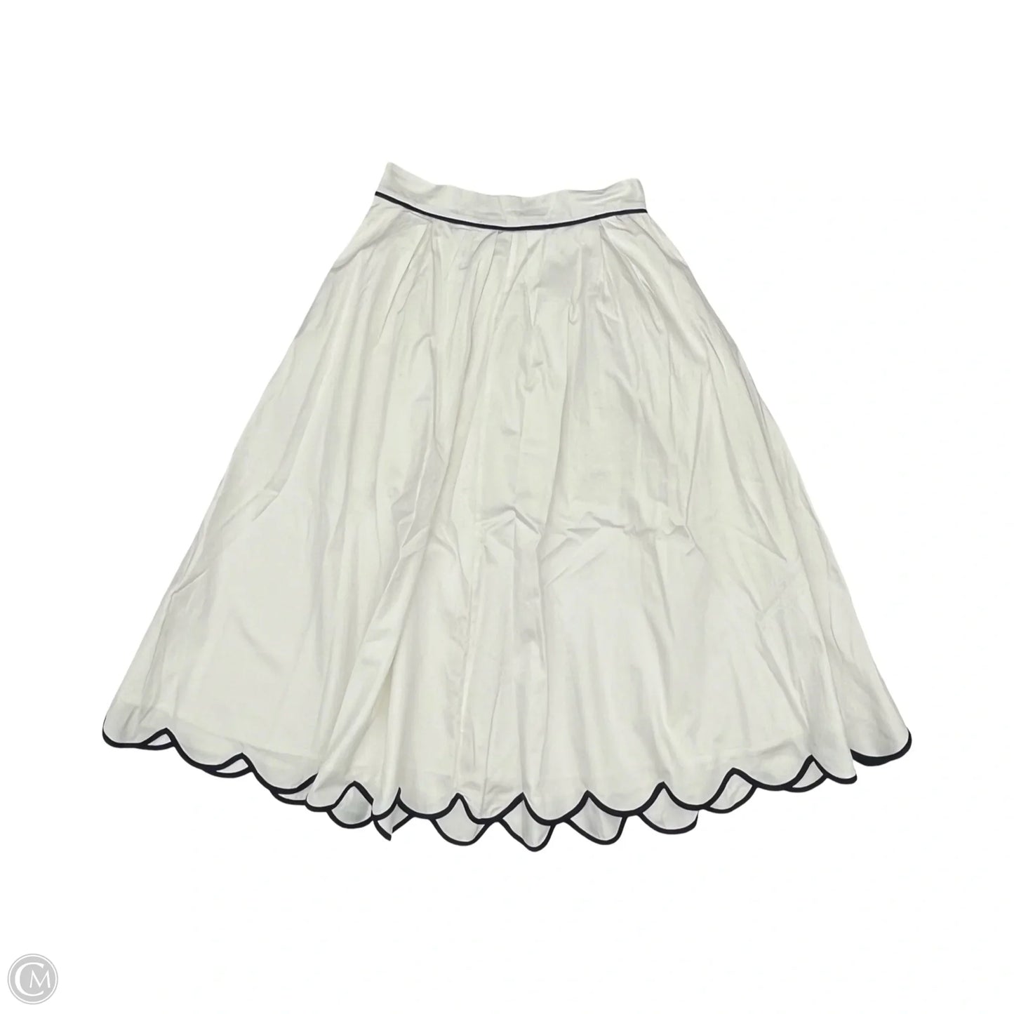 Skirt Midi By French Connection In White, Size: 12