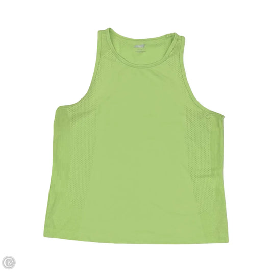 Athletic Tank Top By Avia In Green, Size: M