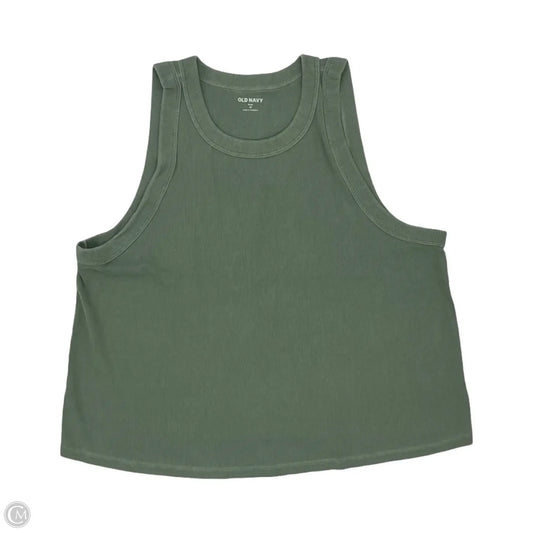 Tank Top By Old Navy In Green, Size: 2x