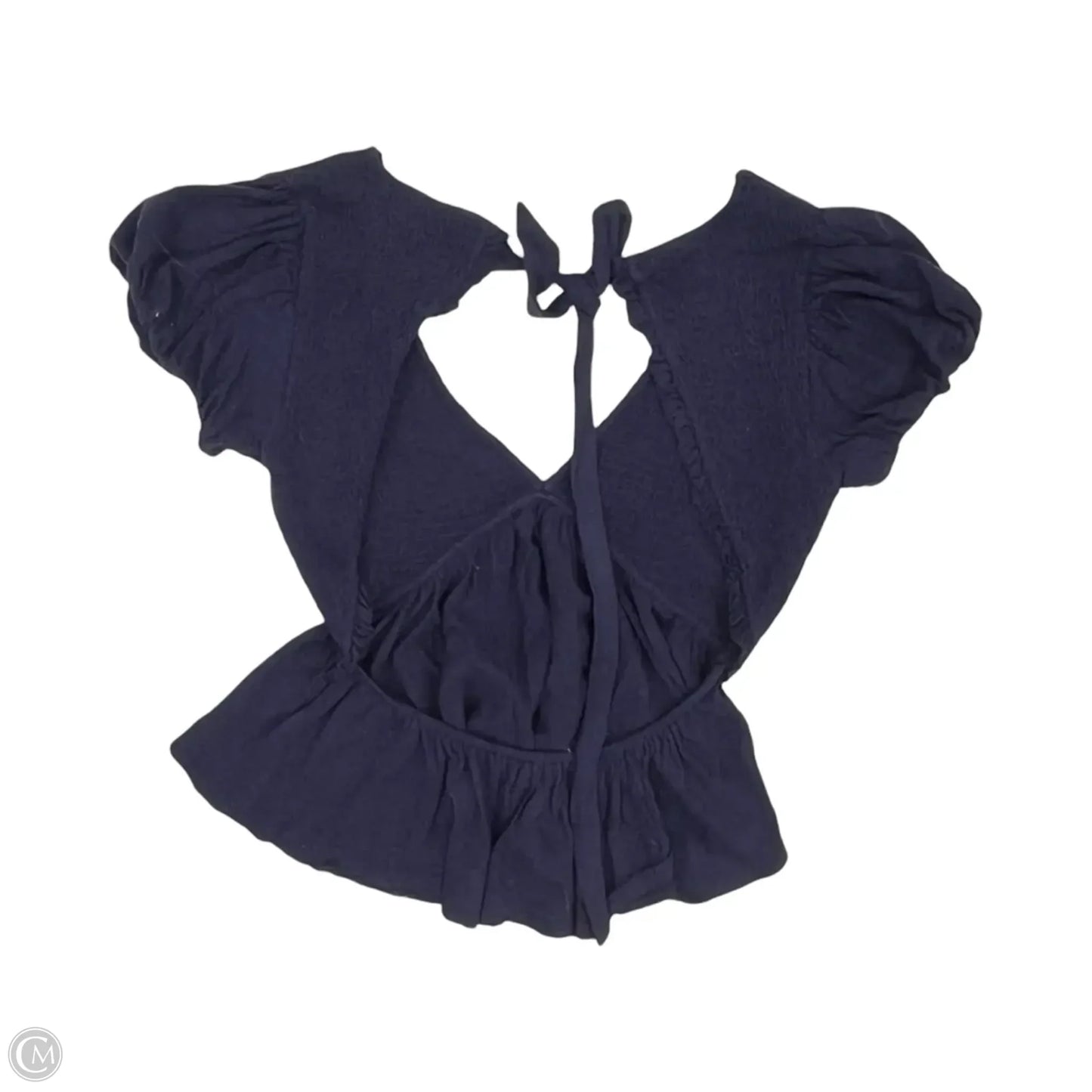 Top Short Sleeve By Free People In Blue, Size: S