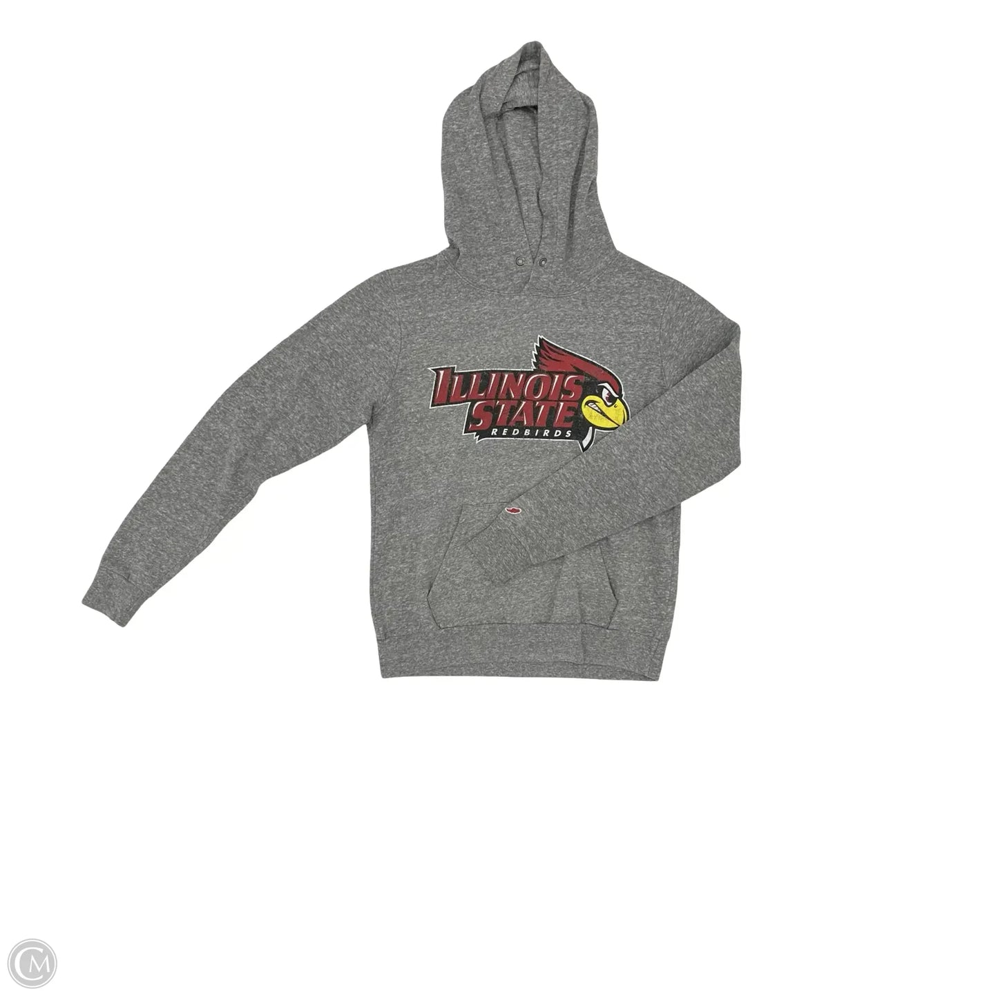 Athletic Sweatshirt Hoodie By Clothes Mentor In Grey, Size: S