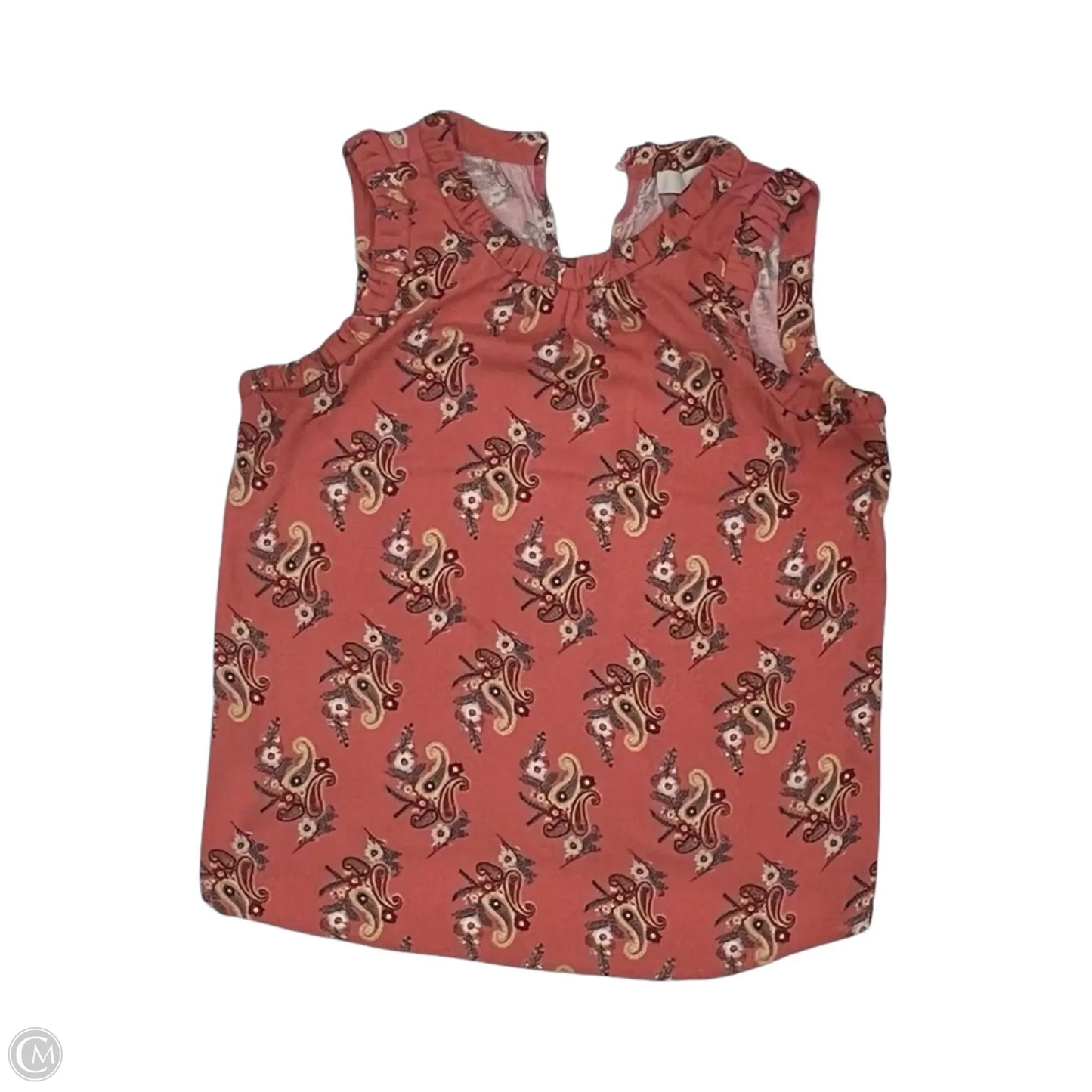 Blouse Sleeveless By Loft In Pink, Size: Sp