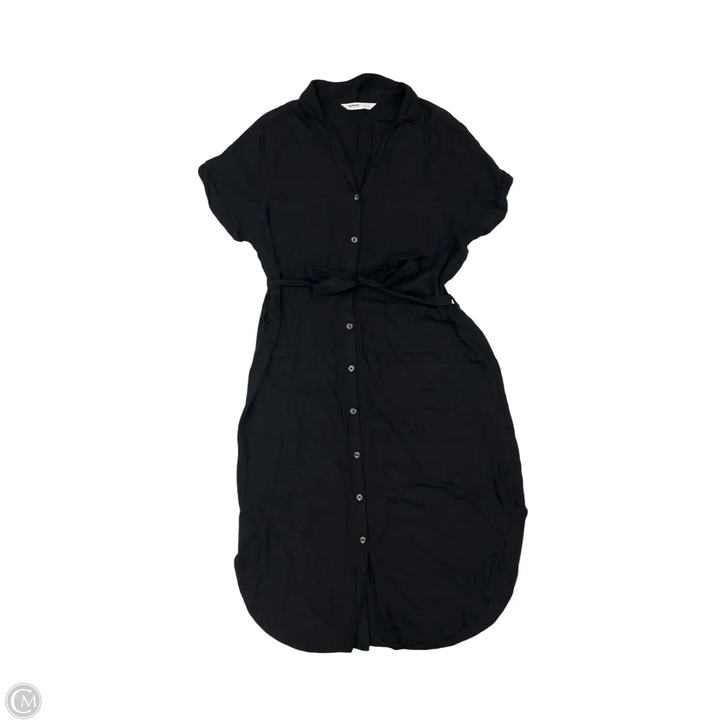 Dress Casual Midi By Sonoma In Black, Size: L