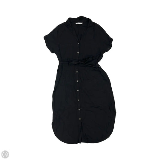 Dress Casual Midi By Sonoma In Black, Size: L