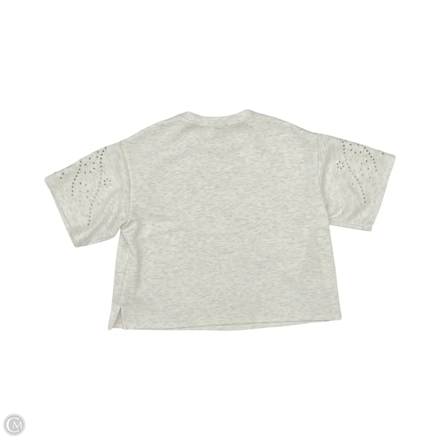 Top Short Sleeve By Tahari In White, Size: Xl