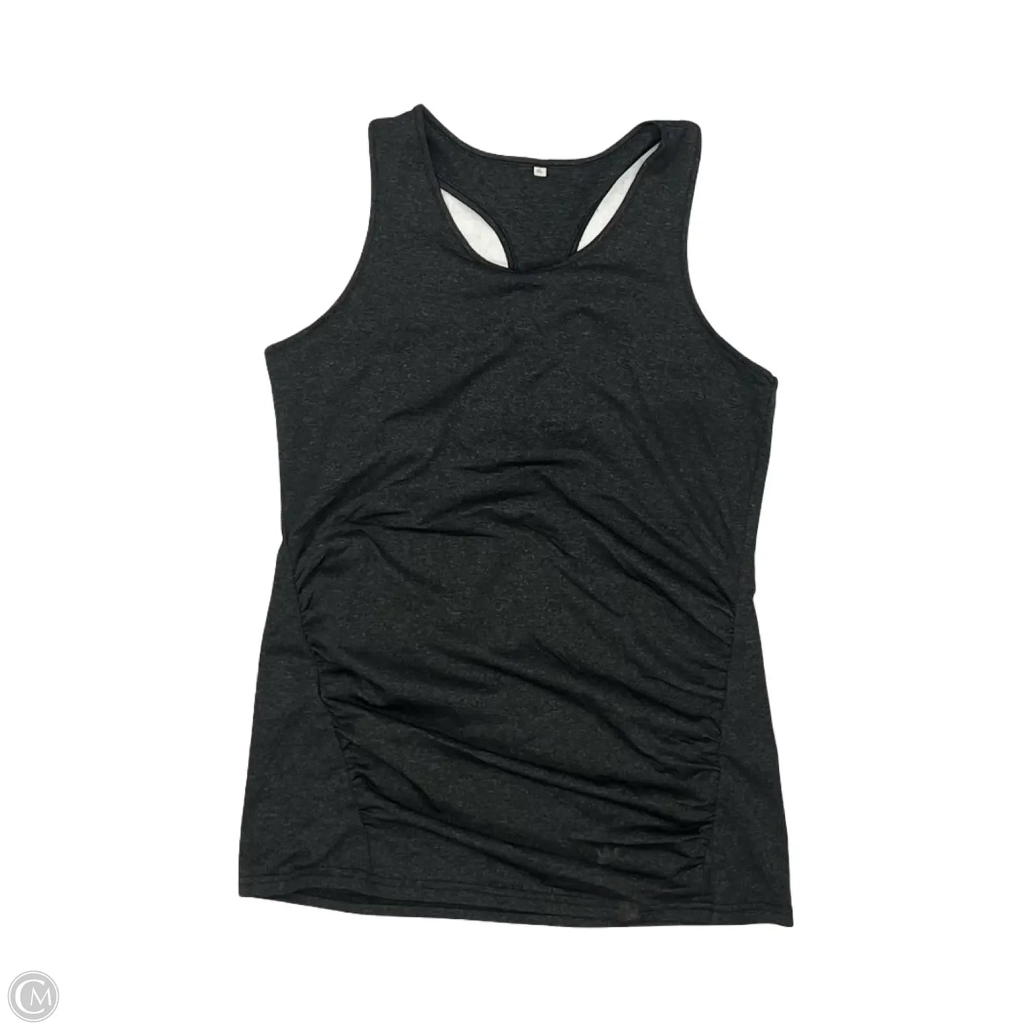 Athletic Tank Top By Clothes Mentor In Grey, Size: Xl