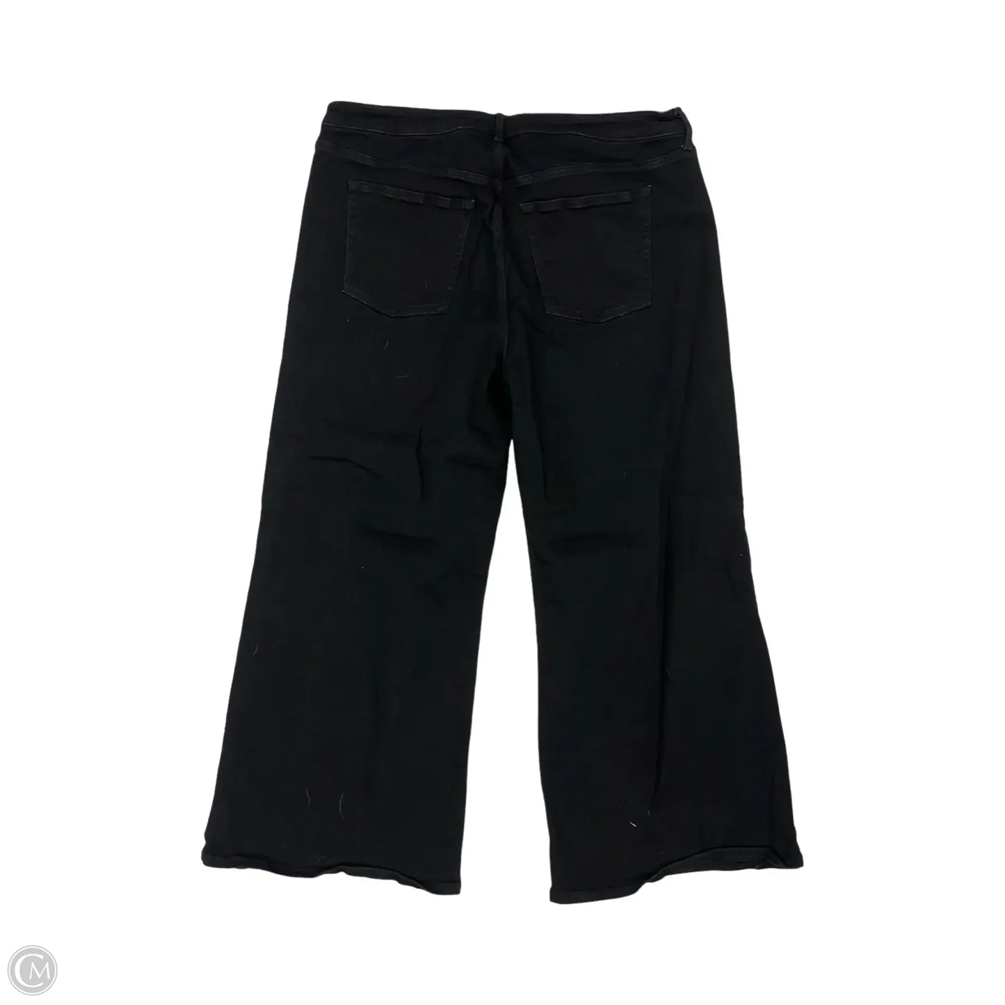Jeans Wide Leg By Old Navy In Black Denim, Size: 20