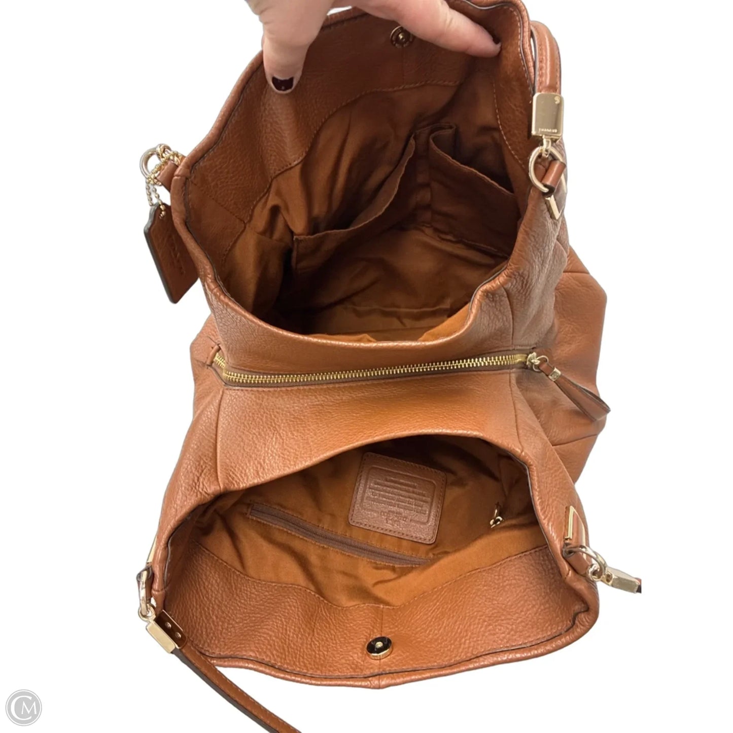Handbag Designer By Coach, Size: Medium