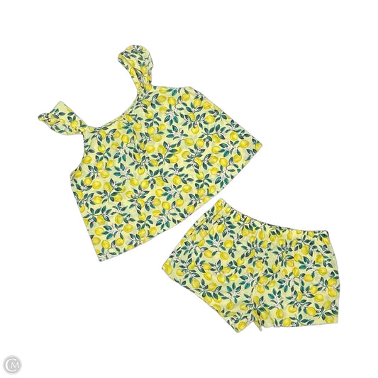 Shorts Set By Draper James In Yellow, Size: Xl