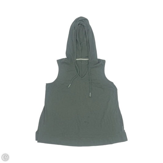 Athletic Top Short Sleeve By Livi Active In Green, Size: L