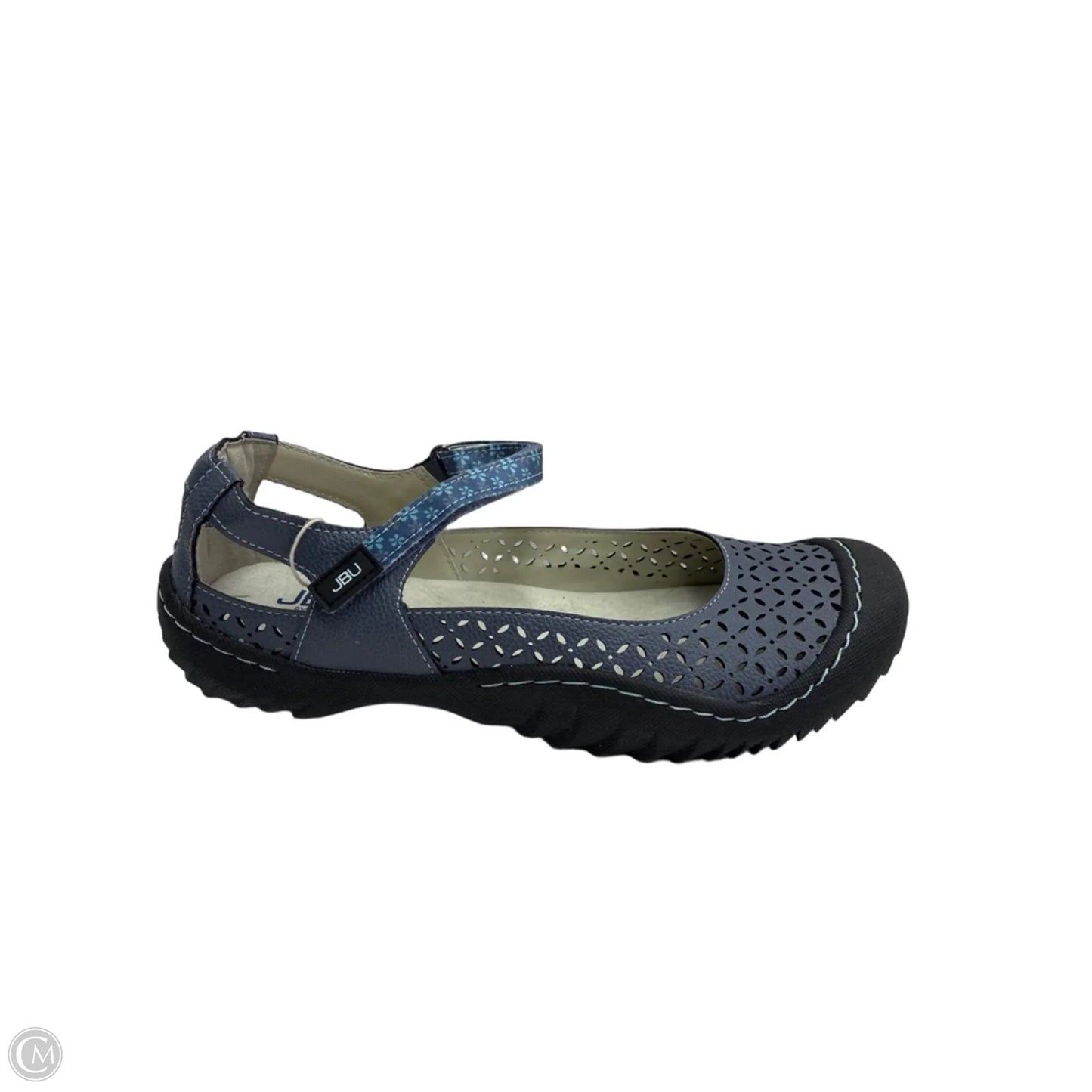 Shoes Flats By Jambu In Blue, Size: 9