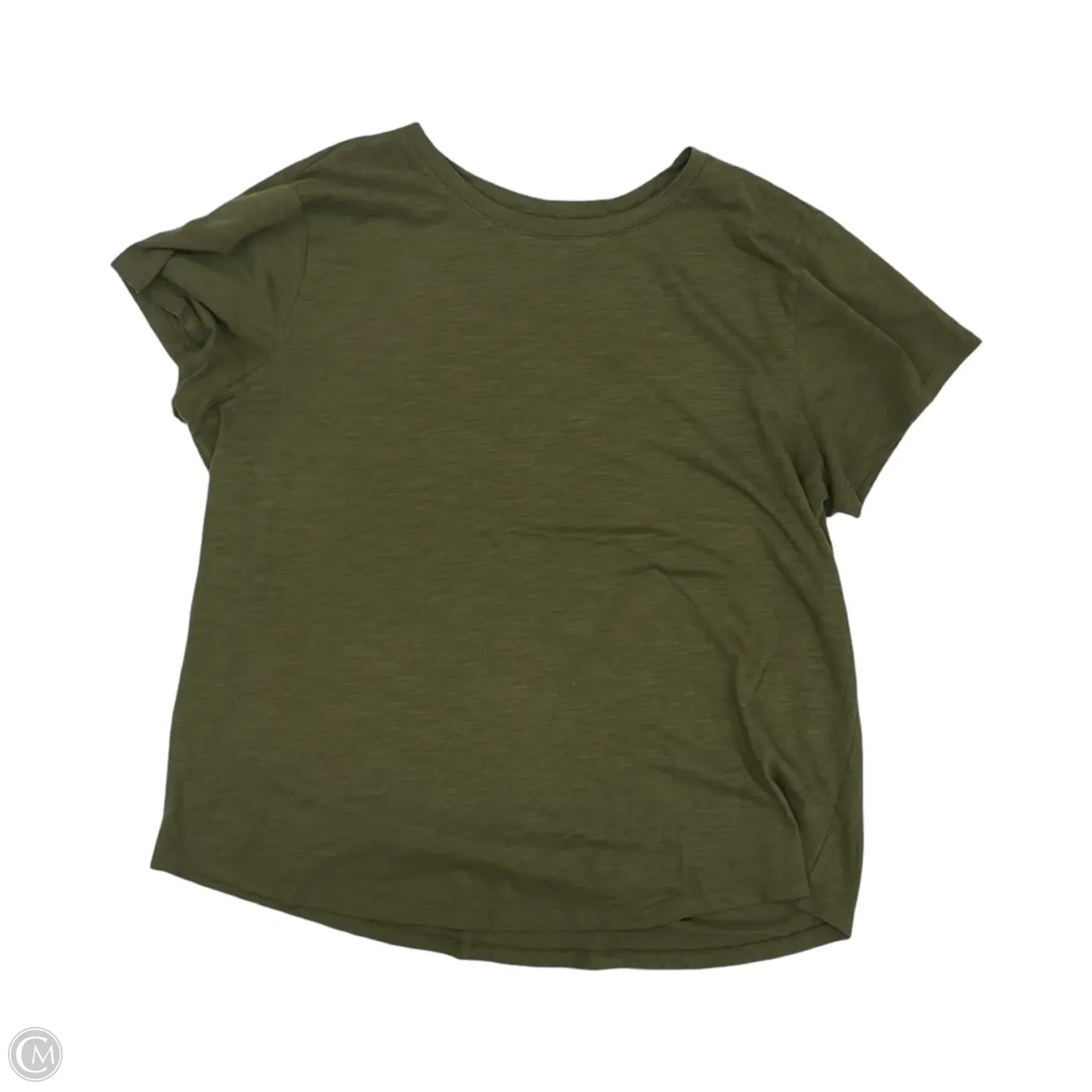 Top Short Sleeve Basic By Sonoma In Green, Size: Xl
