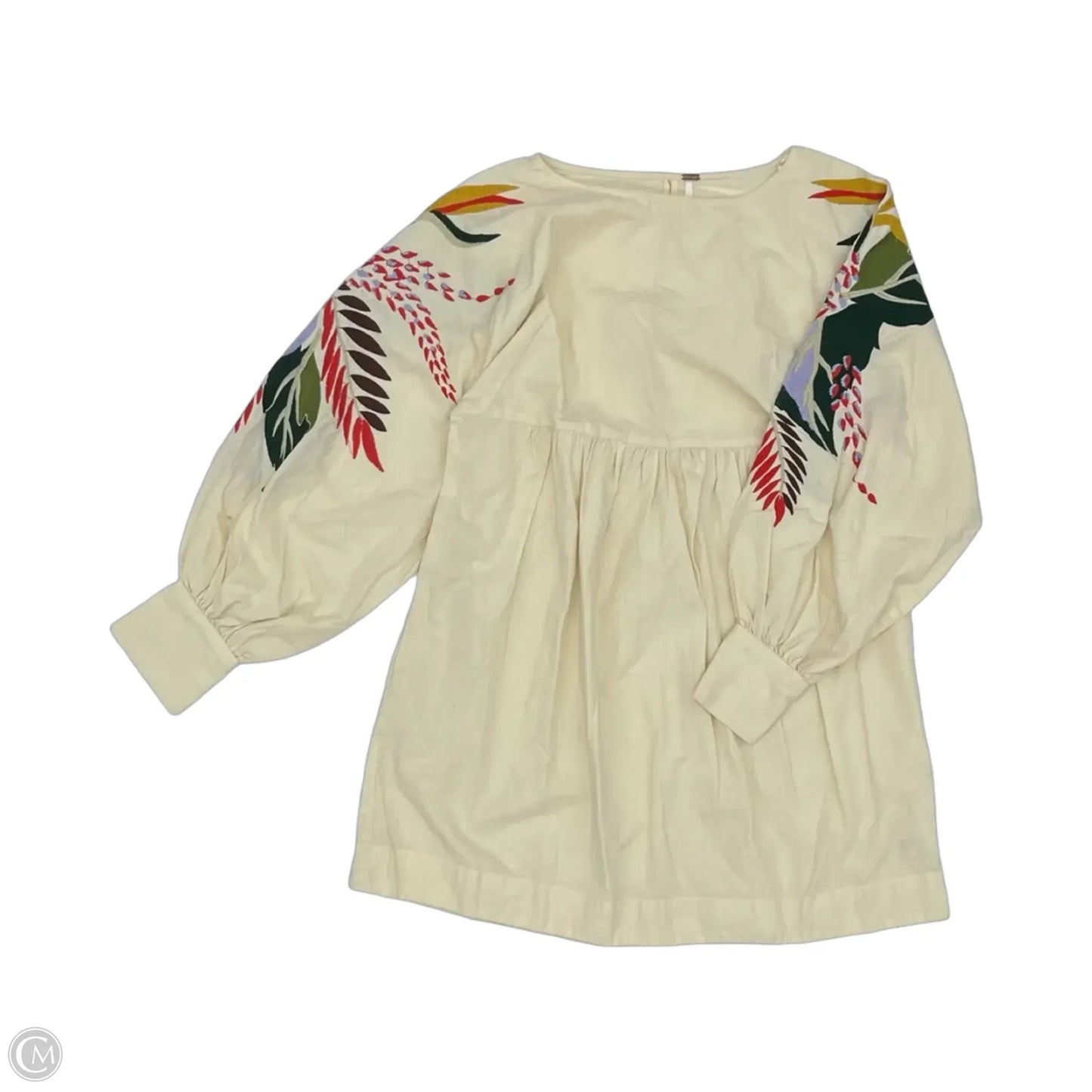 Tunic Long Sleeve By Free People In Cream, Size: S