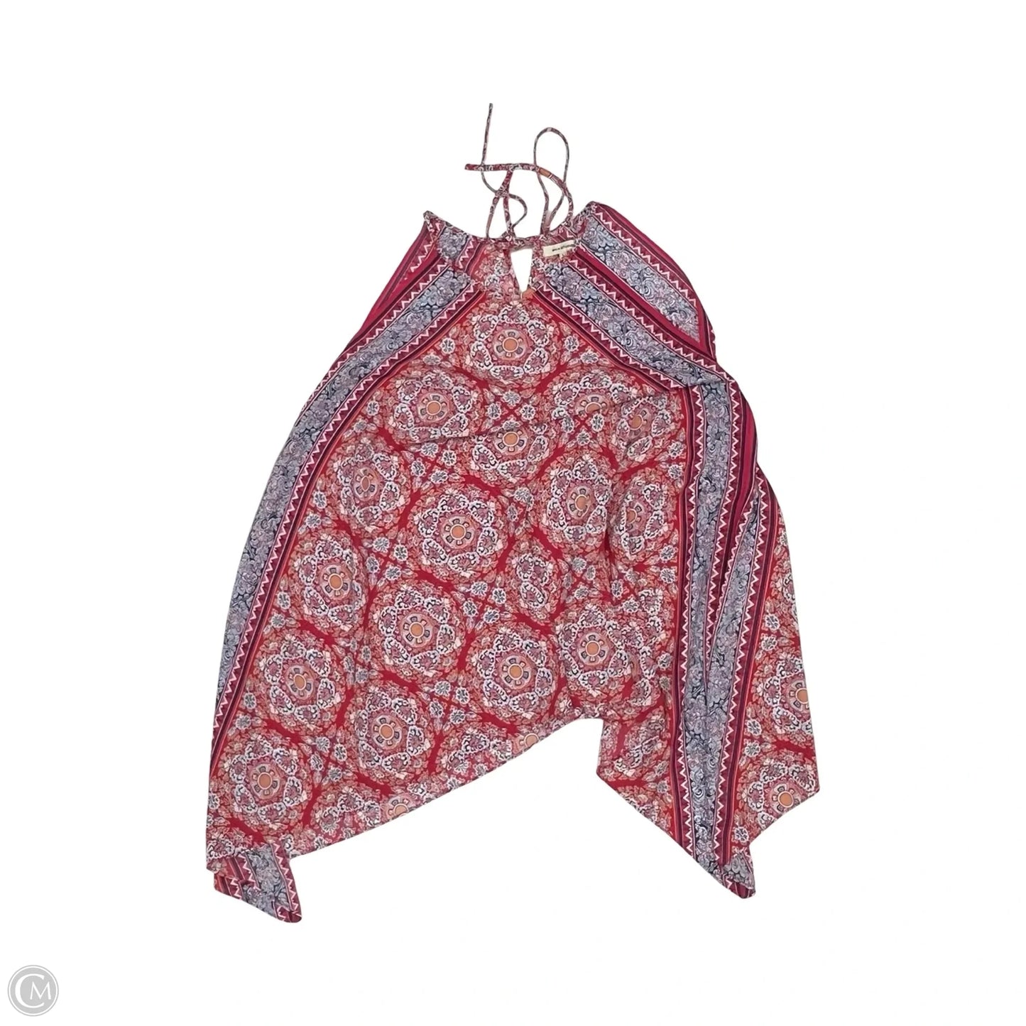 Tunic Sleeveless By Max Studio In Red, Size: L