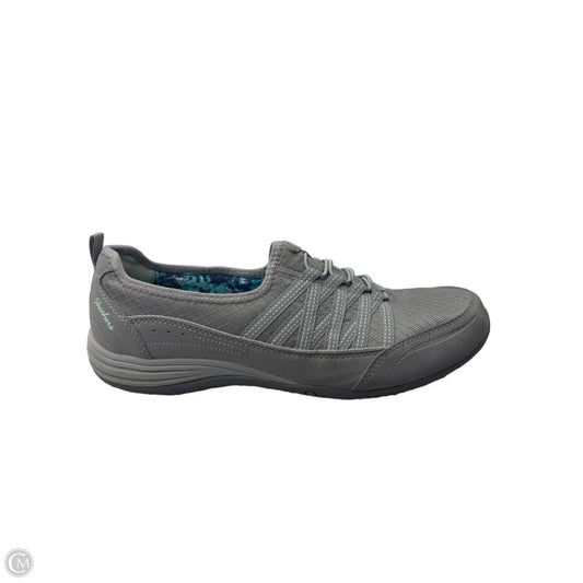 Shoes Flats By Skechers In Grey, Size: 10