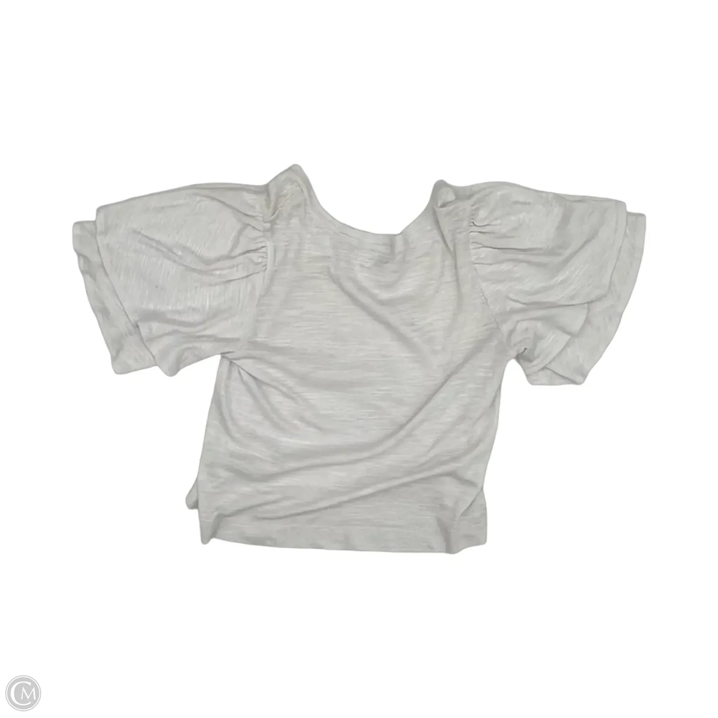 Top Short Sleeve By Z Supply In White, Size: S