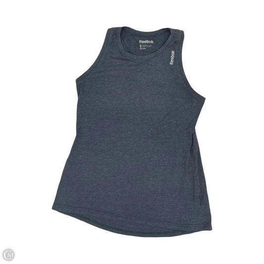 Athletic Tank Top By Reebok In Blue, Size: S